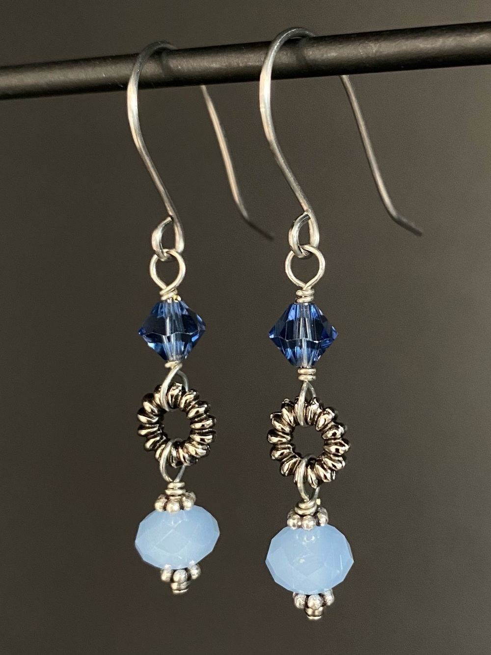 Crystal Dangle Earrings